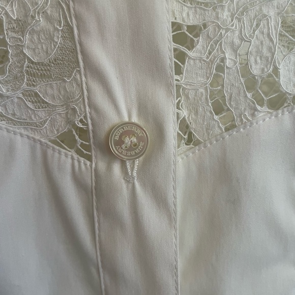 Burberry Lace Button Up - Picture 4 of 7